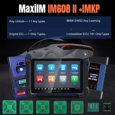 Autel IM608 PRO II Программист автомобильных ключей плюс аксессуары IMKPA и G-Box3 APB112