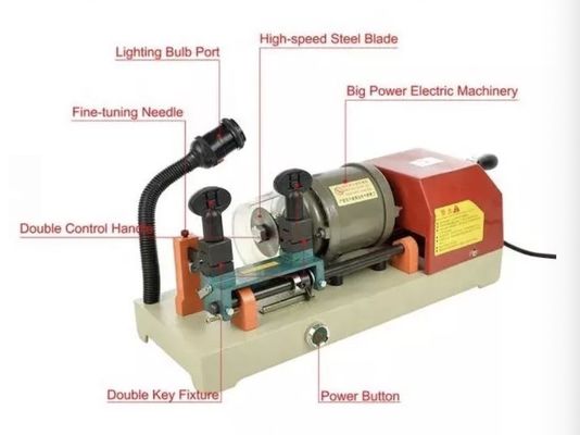 Машина для копирования ключей 220V/110V и машина для резки ключей 50/60Гц для дублирования пустого ключа