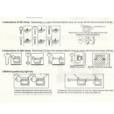 Машина для копирования ключей 220V/110V и машина для резки ключей 50/60Гц для дублирования пустого ключа