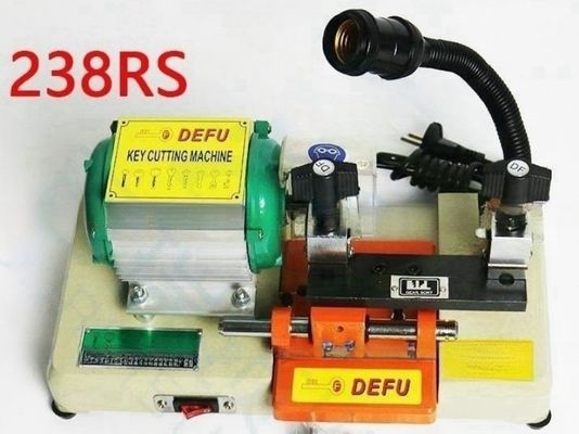 120 Вт Моторная мощность Defu 238RS горизонтальная ключевая резальная машина для материалов ABS и стали