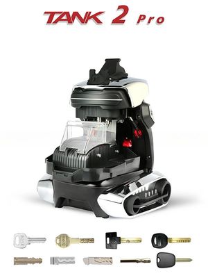 Бесплатная дублировка ключей с TANK 2 Pro Многофункциональная машина для резки ключей с ЧПУ